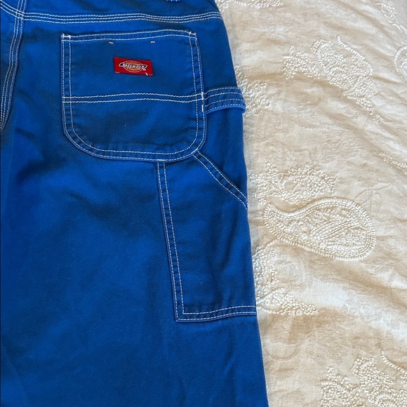 Dickies Carpenter Pants in Royal Blue with white stitching Size 27 - Picture 7 of 12